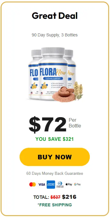 floranew 3 bottles price